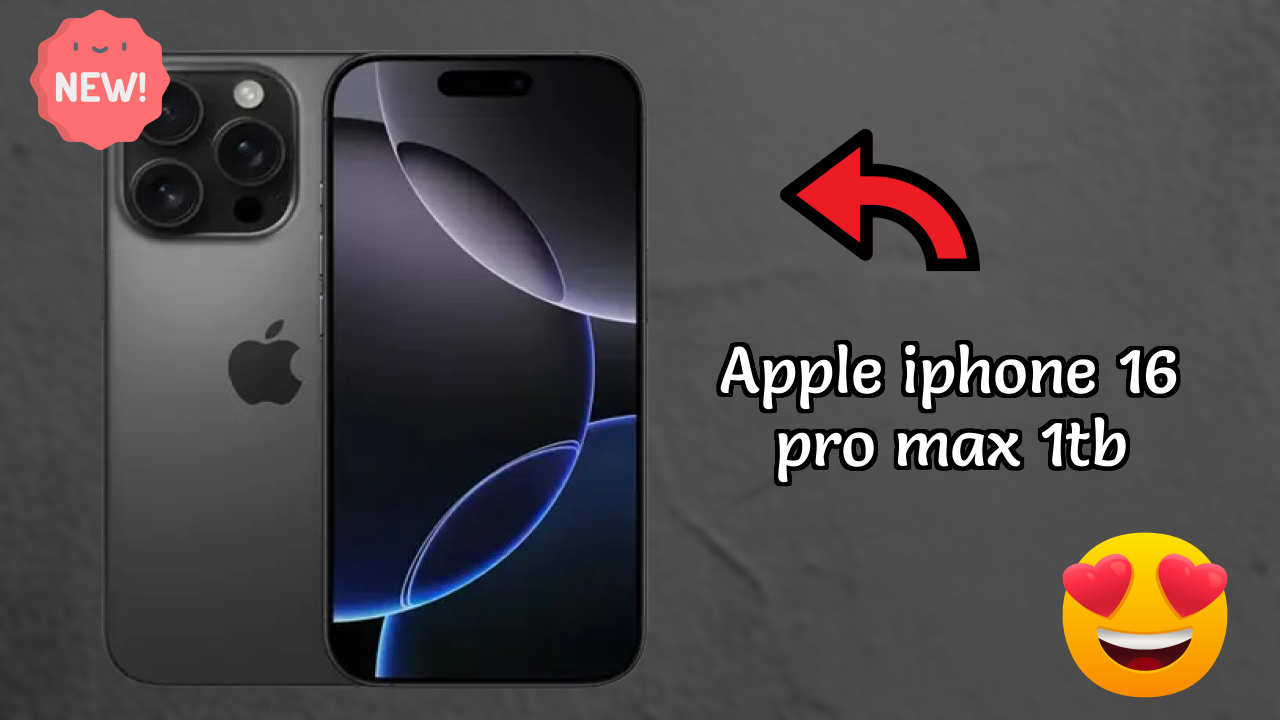 Apple IPhone 16 Pro Max 1TB डिस्प्ले  डिस्कसन: 6.9 Inches (17.53 Cm) स्क्रीन