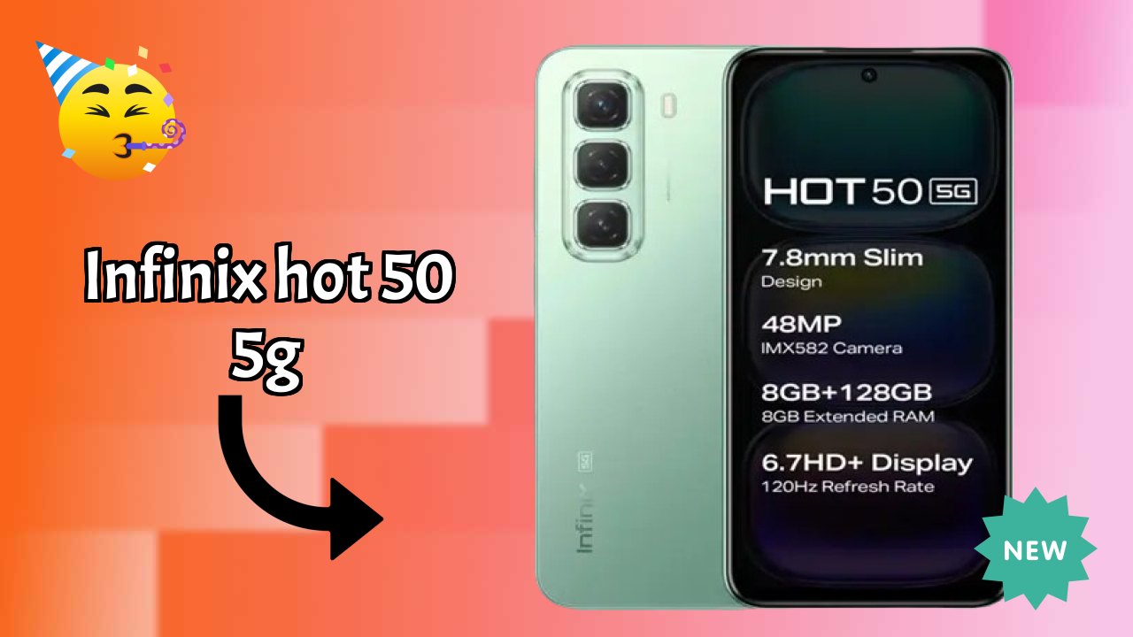 Infinix Hot 50 5G डिस्प्ले तकनीक: 6.7 Inches (17.02 Cm) स्क्रीन