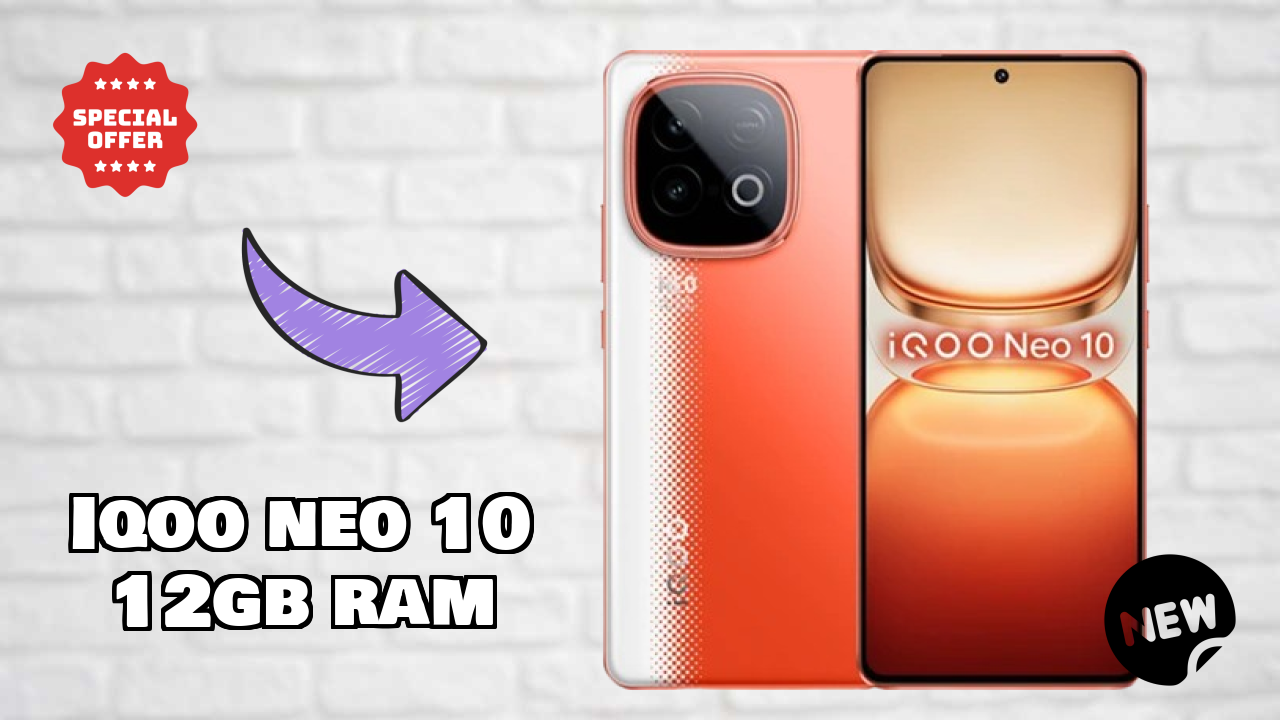 IQOO Neo 10 12GB RAM शो: 12 GB RAM मल्टीटास्किंग रिव्यु