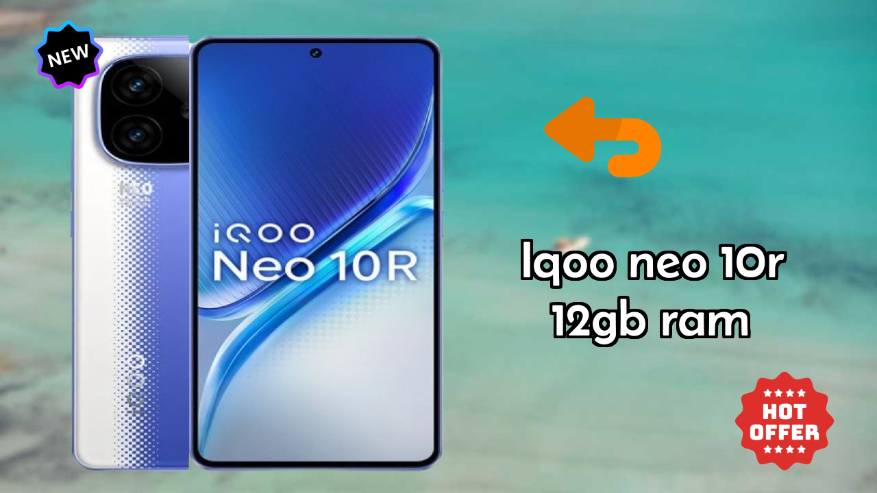 IQOO Neo 10R 12GB RAM शो: 12 GB RAM गेमिंग टेस्ट किया गया