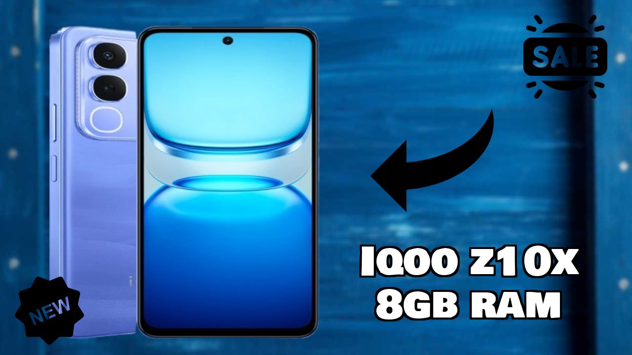 IQOO Z10x 8GB RAM डिस्प्ले तकनीक: 6.72 Inches (17.07 Cm) स्क्रीन