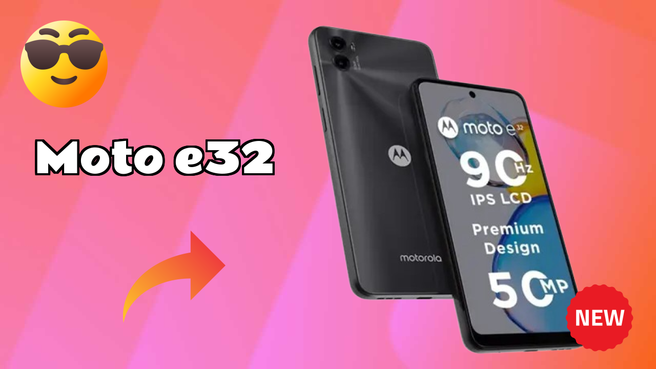 Moto E32 डिस्प्ले साइज़: 6.5 Inches (16.51 Cm) स्क्रीन क्वॉलिटी