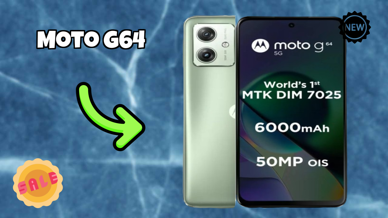 ₹13,298 पर Moto G64 - पूरा स्पेसिफिकेशन लिस्ट