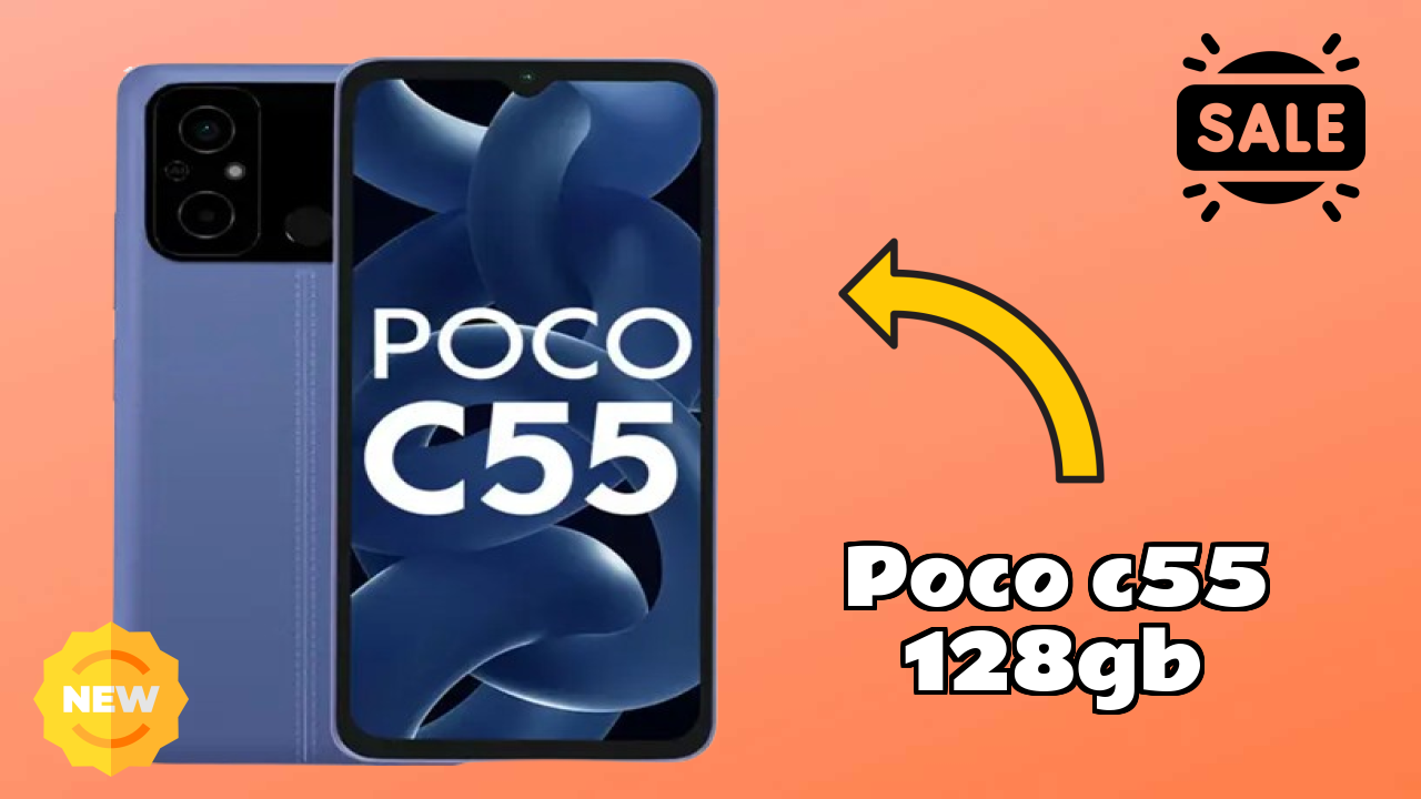 POCO C55 128GB डिस्प्ले  डिस्कसन: 6.71 Inches (17.04 Cm) स्क्रीन