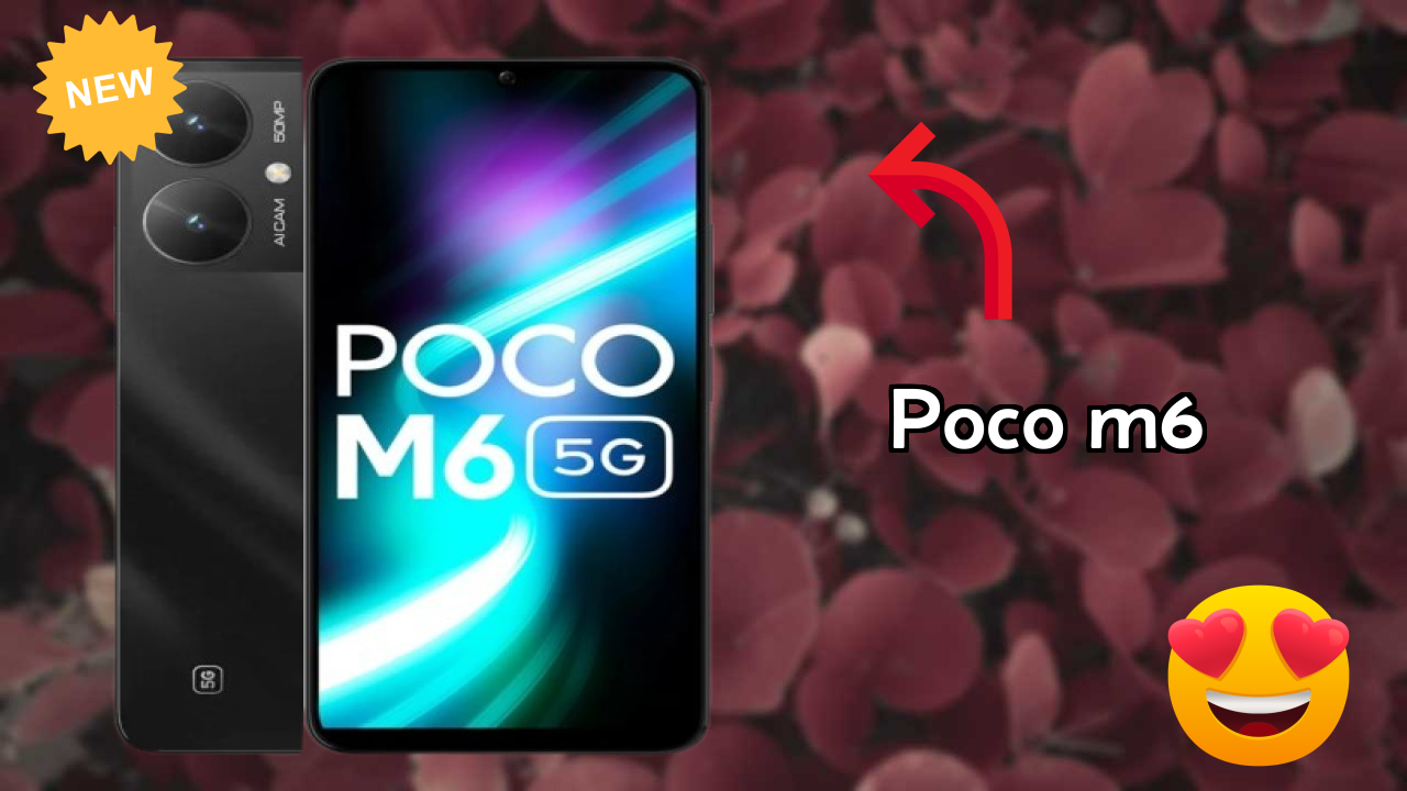 POCO M6 RAM शो: 4 GB RAM मल्टीटास्किंग