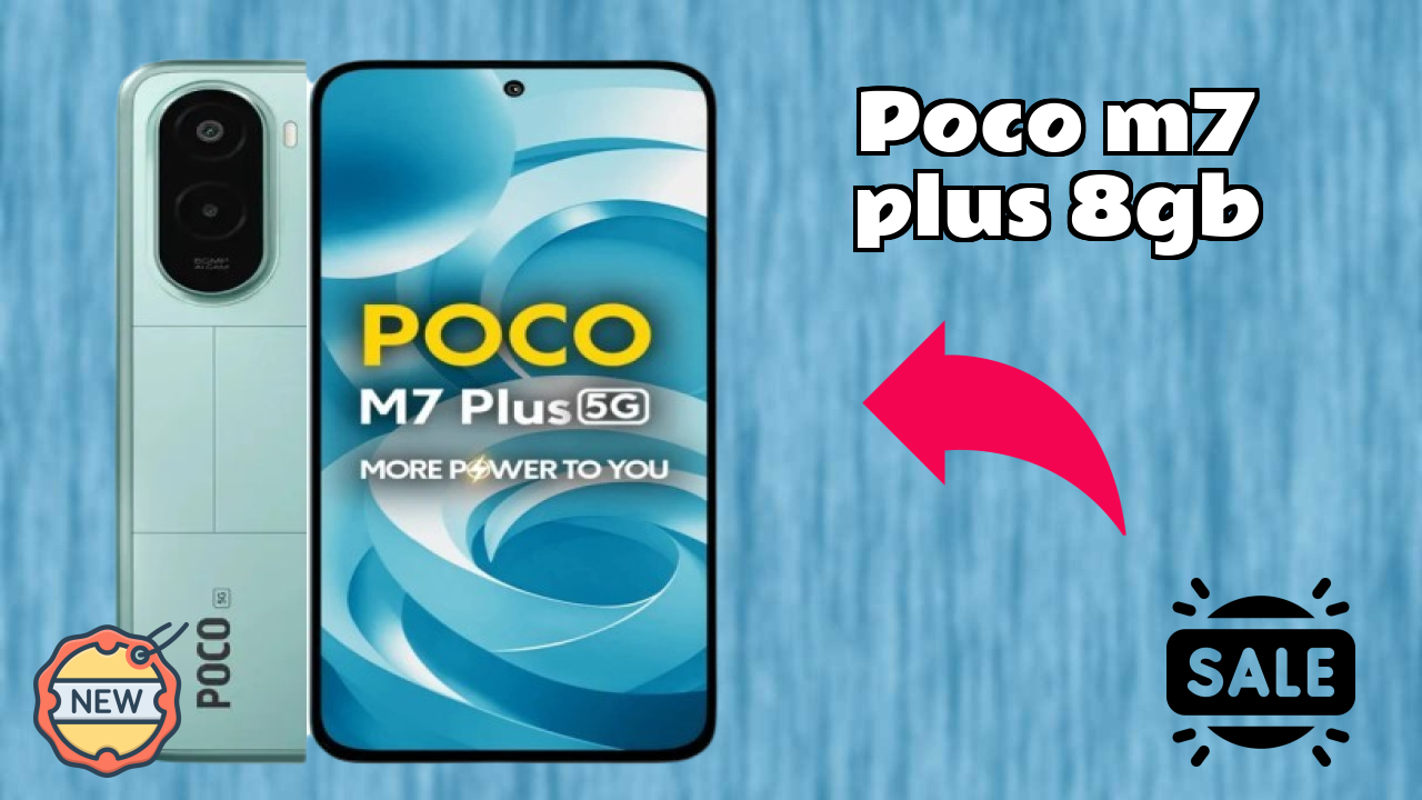 POCO M7 Plus 8GB बैटरी लाइफ: 7000 MAh चार्जिंग स्पीड