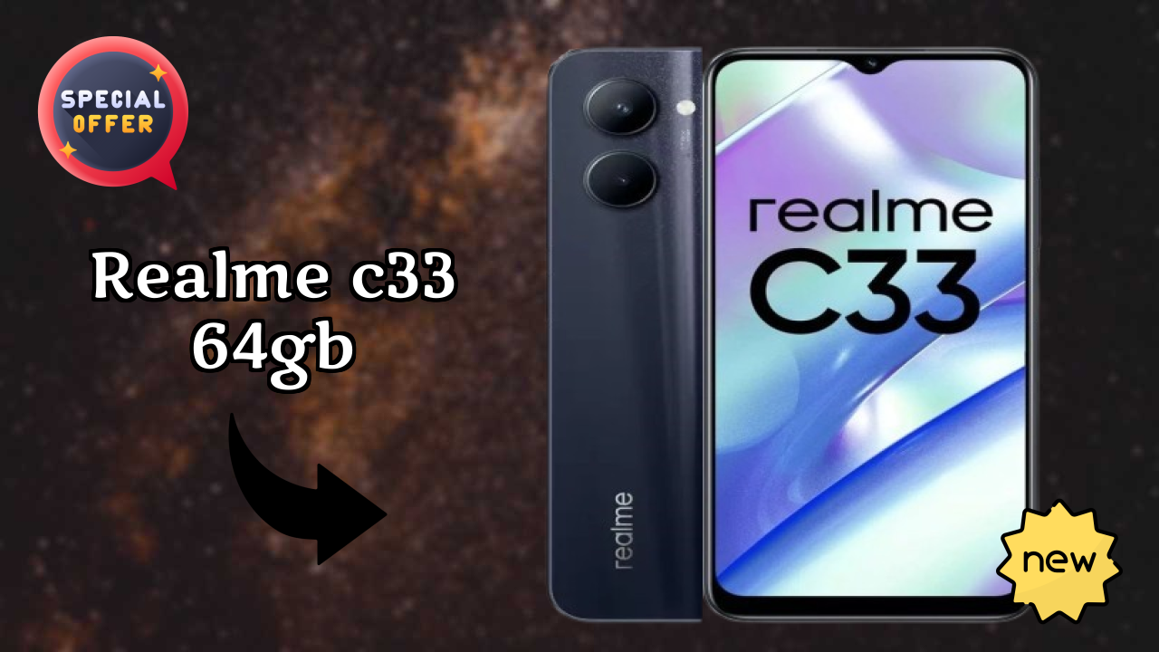 Realme C33 64GB डिस्प्ले  डिस्कसन: IPS LCD समझाया गया