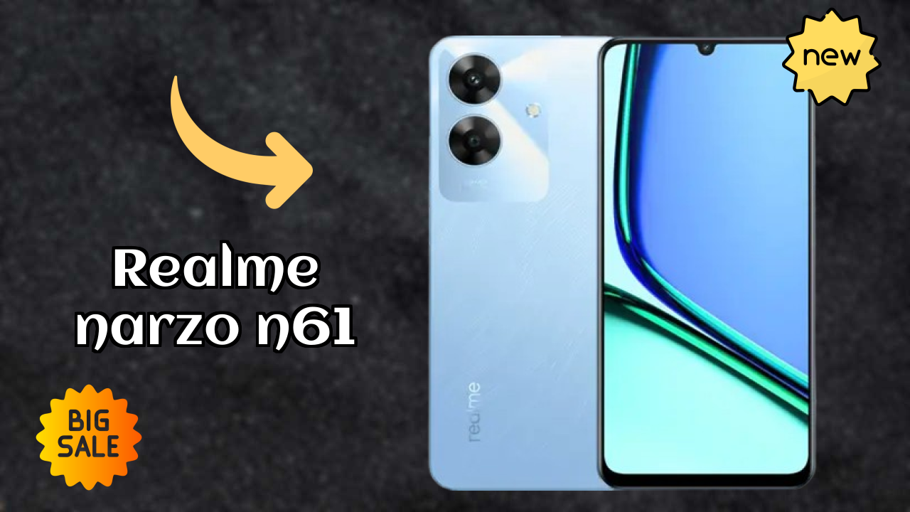 Realme Narzo N61 क़ीमत: ₹7,585 - निवेश के लायक?