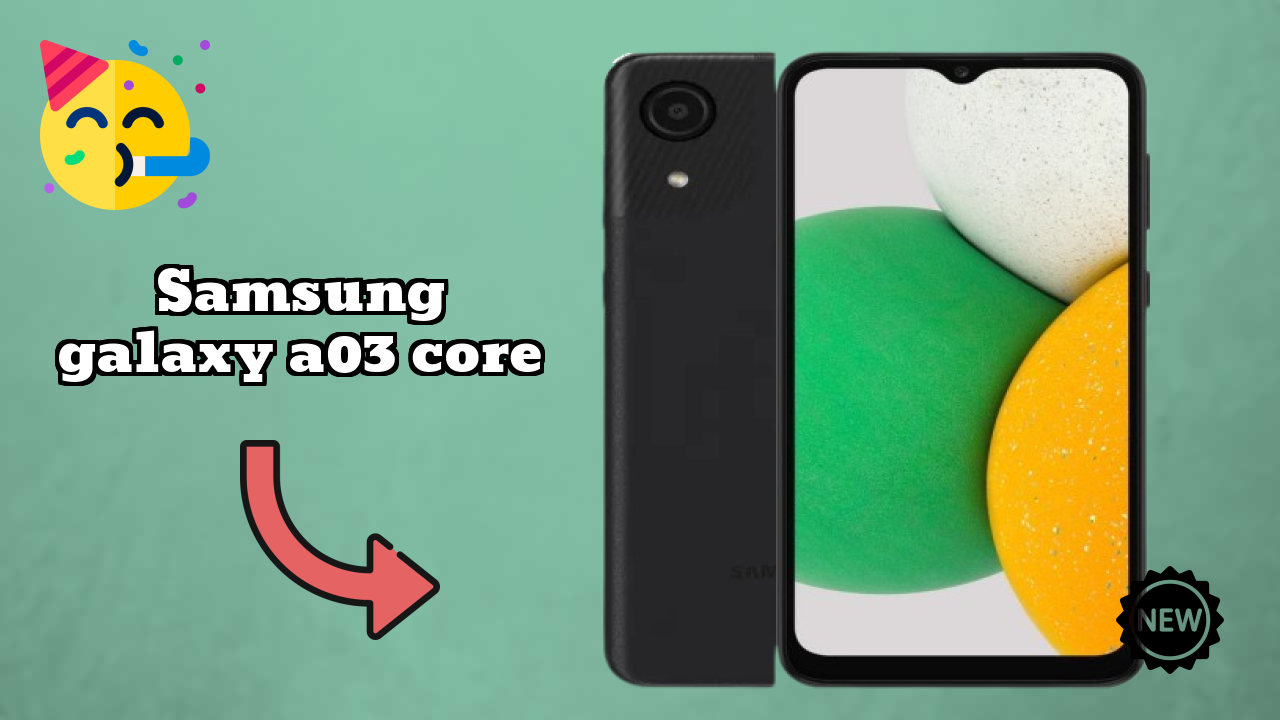 Samsung Galaxy A03 Core डिस्प्ले साइज़: 6.5 Inches (16.51 Cm) स्क्रीन क्वॉलिटी