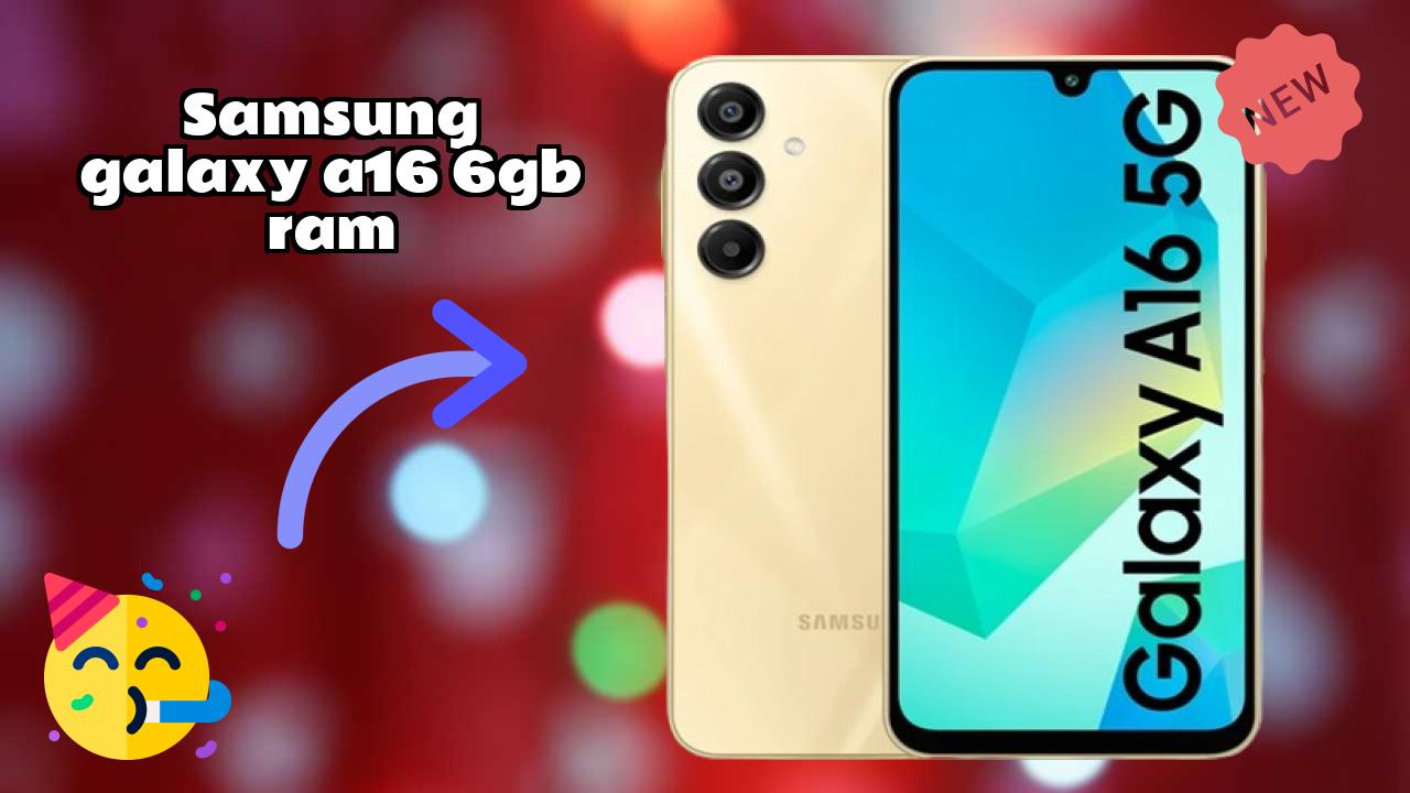 Samsung Galaxy A16 6GB RAM टेस्ट: क्या 6 GB RAM गेमिंग को अच्छी तरह से हैंडल 