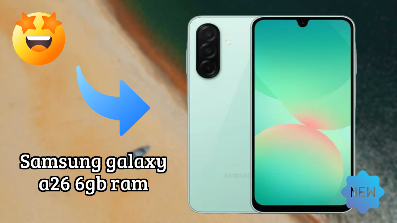 Samsung Galaxy A26 6GB RAM प्रोसेसर टेस्ट: Samsung Exynos 1380 स्पीड रिव्यु