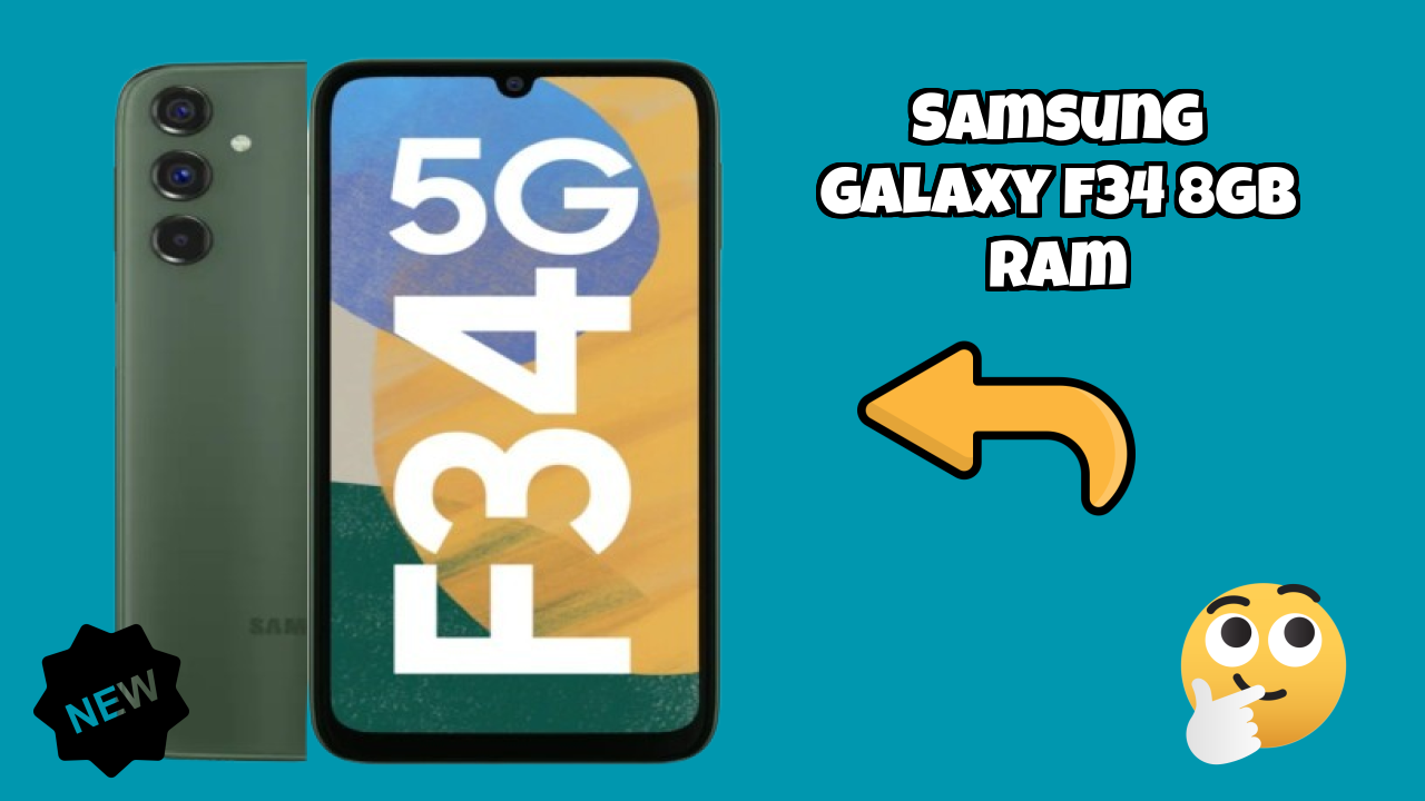 Samsung Galaxy F34 8GB RAM डिस्प्ले  डिस्कसन: 6.5 Inches (16.51 Cm) क्वॉलिटी