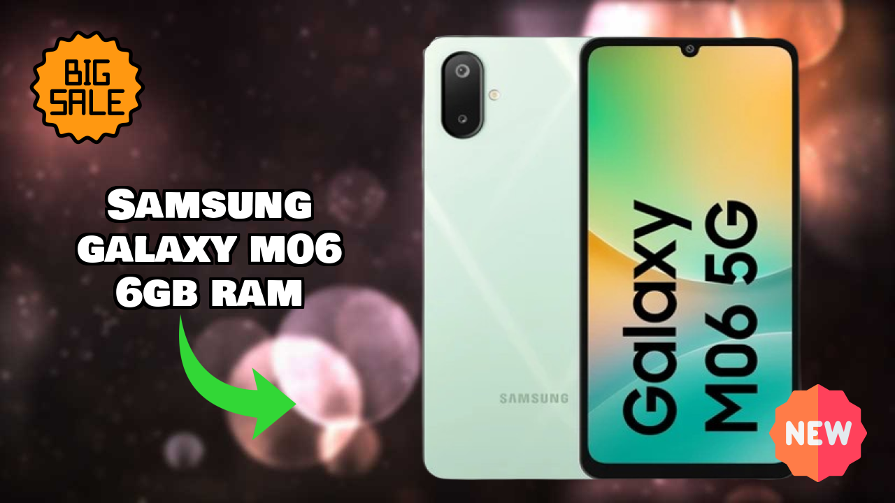 Samsung Galaxy M06 6GB RAM डिस्प्ले तकनीक: PLS LCD समझाया गया