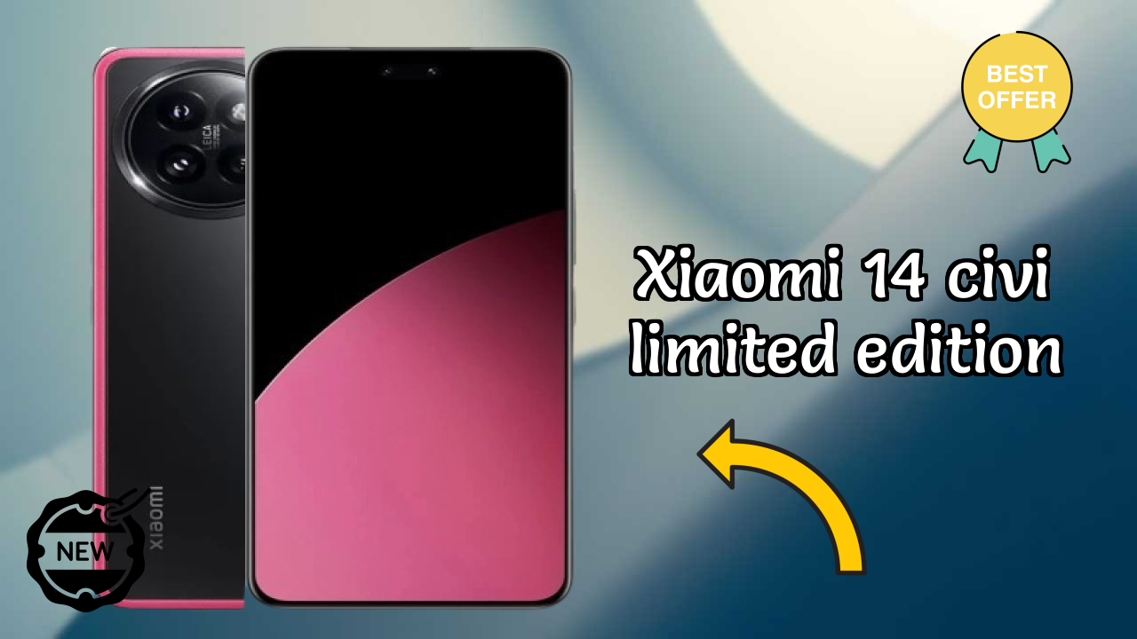 Xiaomi 14 Civi Limited Edition डिस्प्ले  डिस्कसन: 6.55 Inches (16.64 Cm) क्वॉलिटी