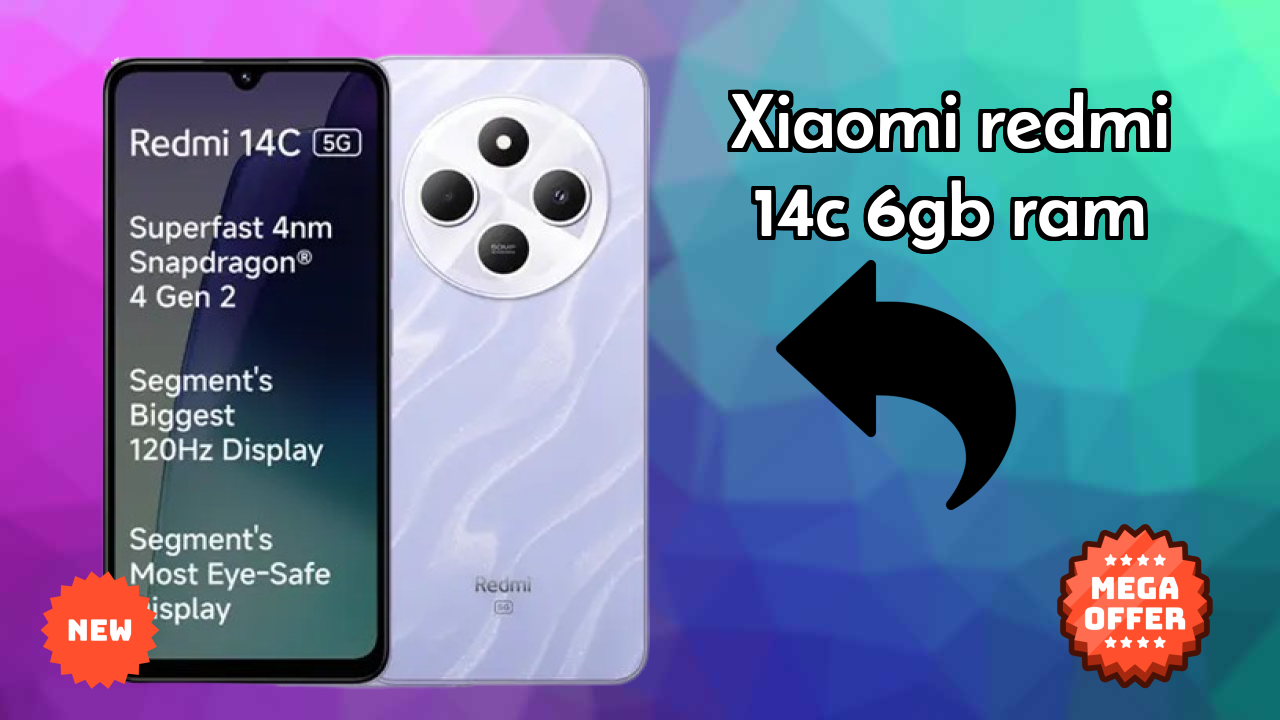 Xiaomi Redmi 14C 6GB RAM शो: 6 GB RAM मल्टीटास्किंग टेस्ट